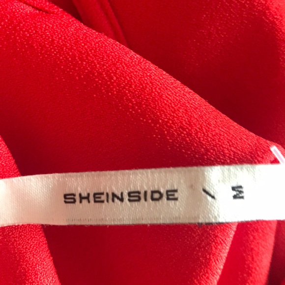 SHEINSIDE RED DRESS. - Picture 6 of 7
